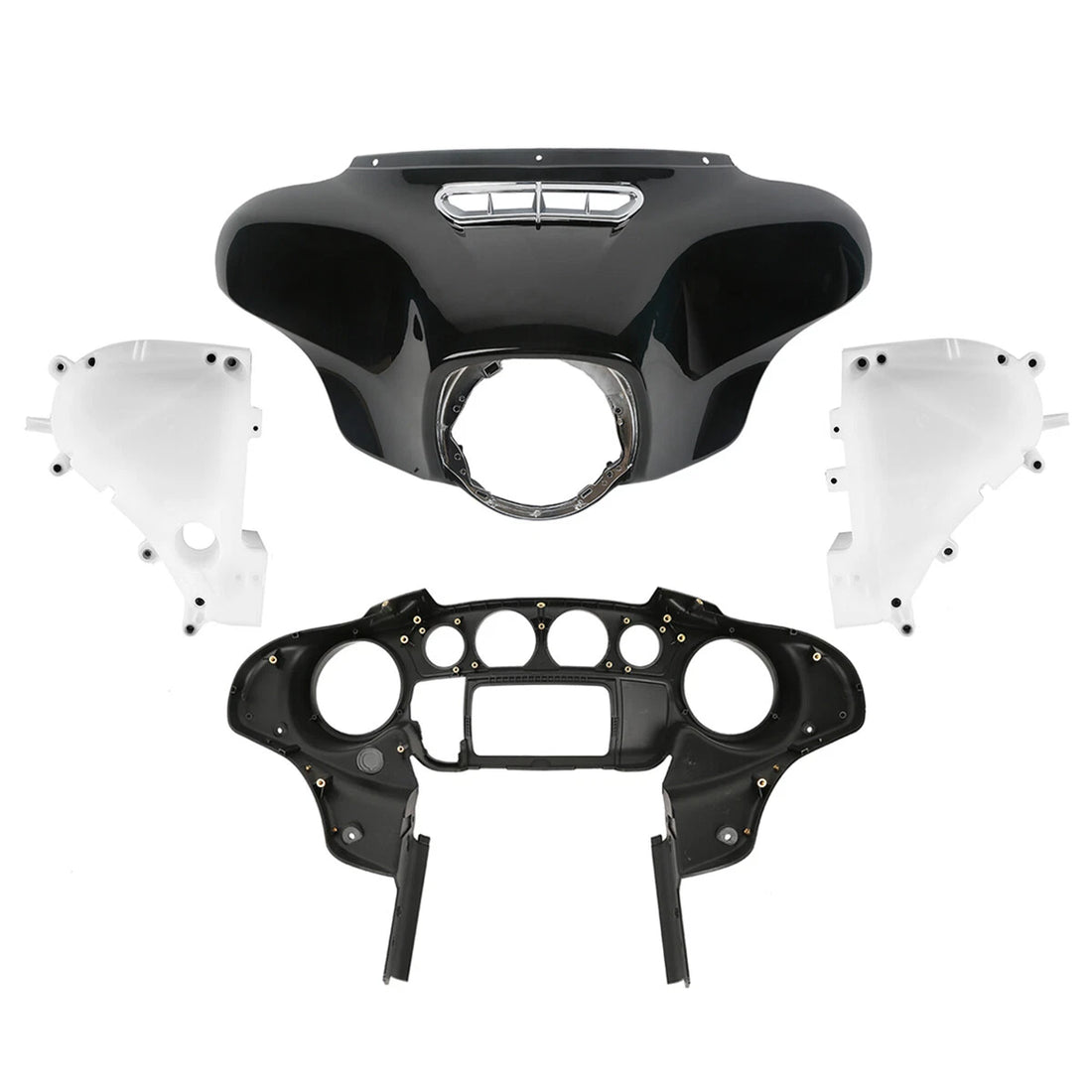Batwing Inner Outer Fairing Speaker Cover Fit For Harley Electra Glide 2014-2024