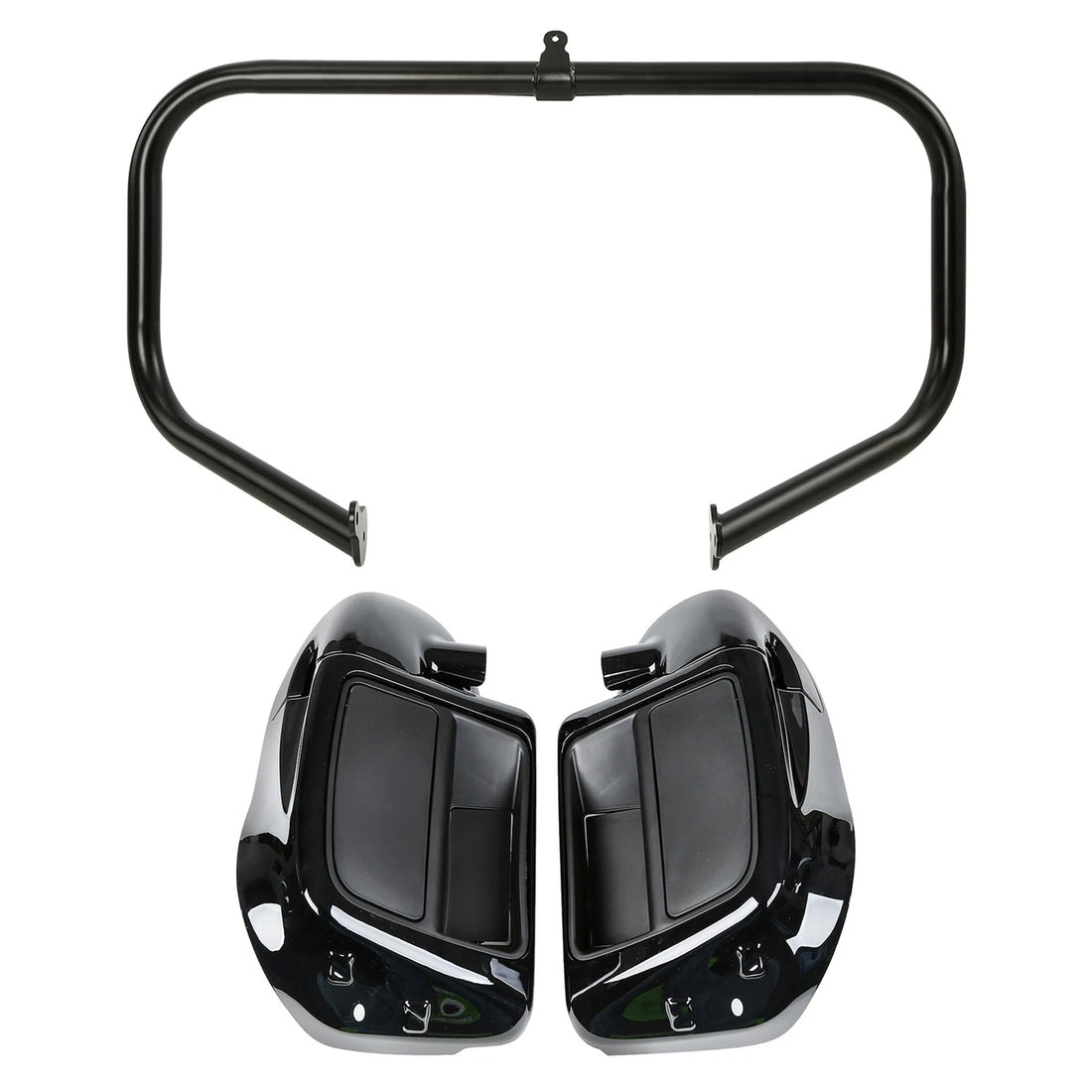 Lower Vented Leg Fairing 6.5" Speaker Crash Bar Fit For Harley Touring 2014-2023