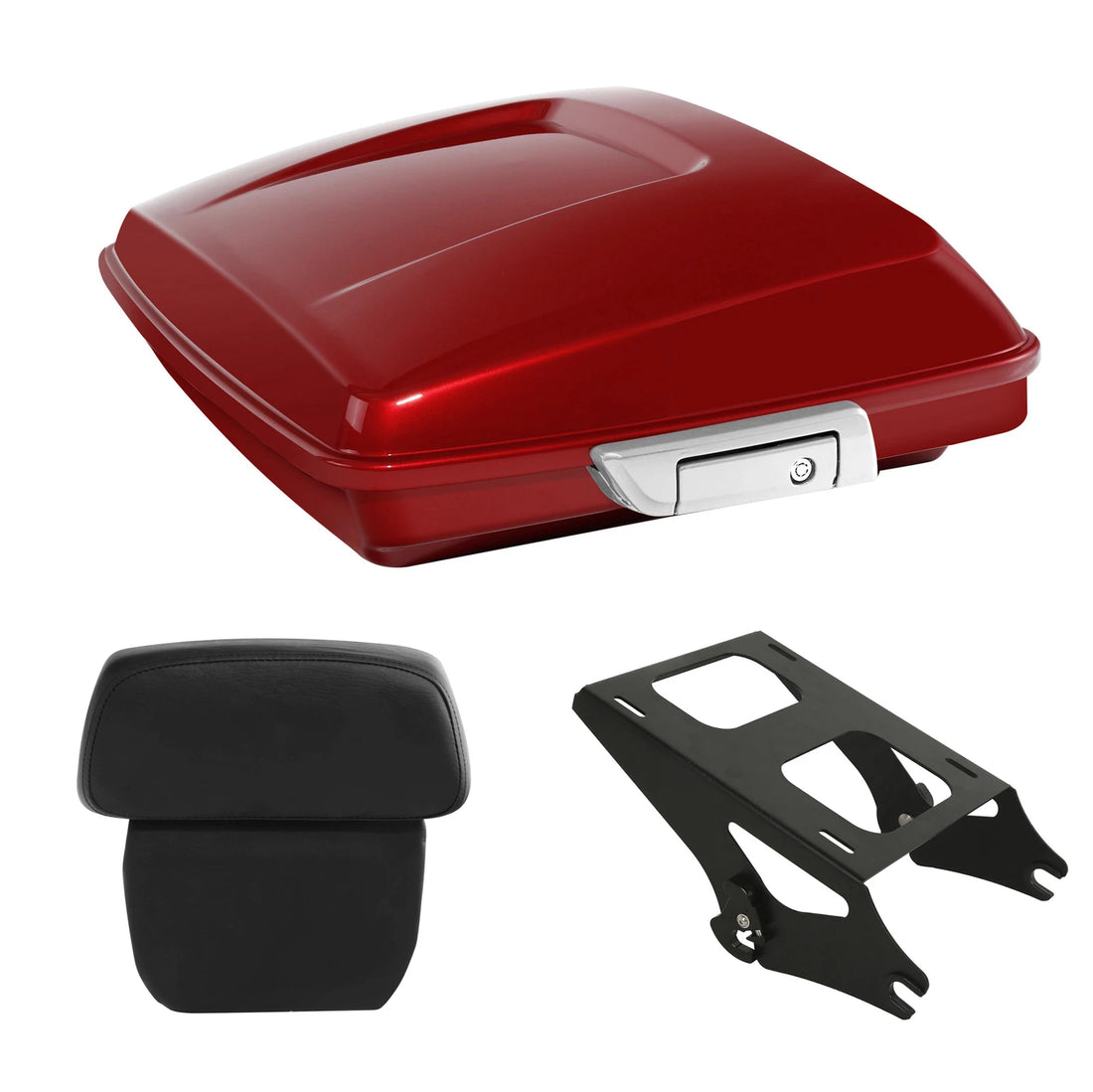 Razor Trunk Backrest Mount Fit For Harley Road Glide 14+ Wicked Red Glossy