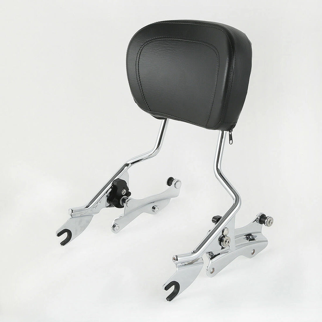 Chrome 4 Point Docking Kit Backrest Sissy Bar Pad Fit For Harley Touring 14-2023