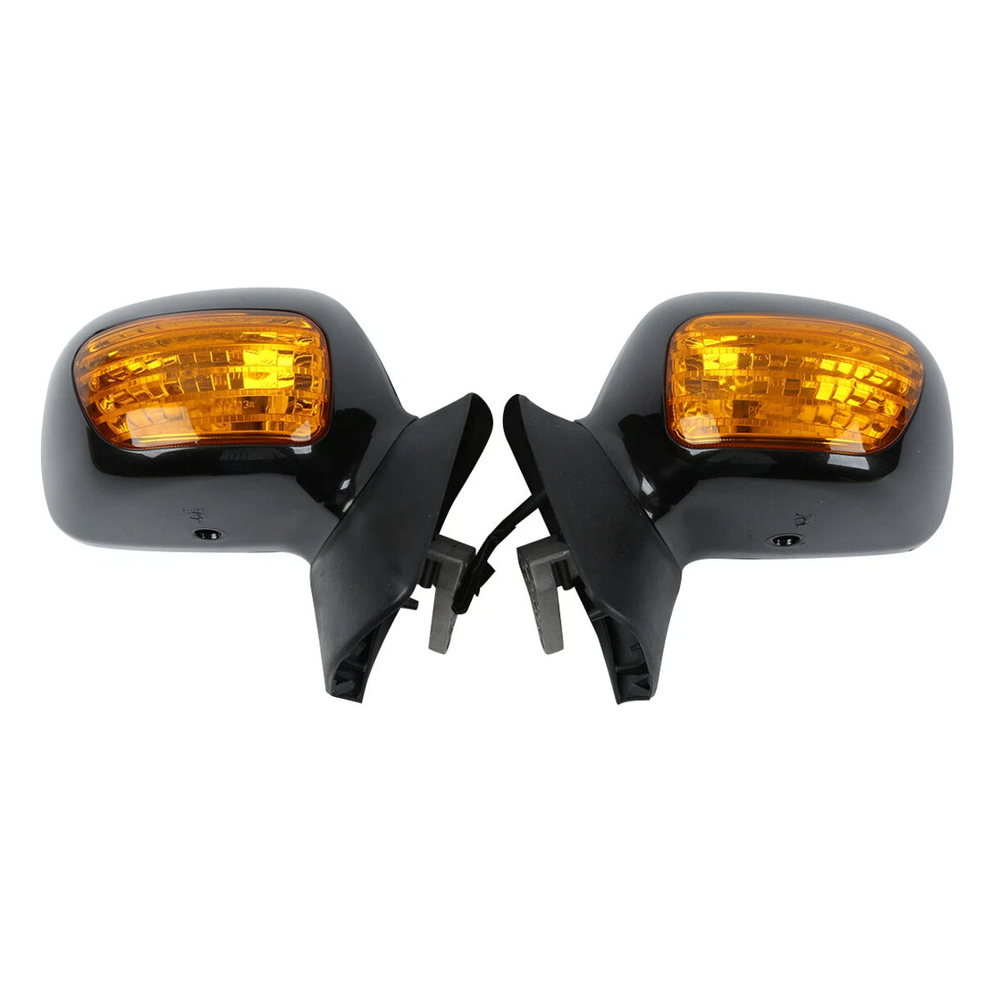 Rear View Mirror Turn Signal Orange Lens Fit For Honda Goldwing GL1800 2001-2017