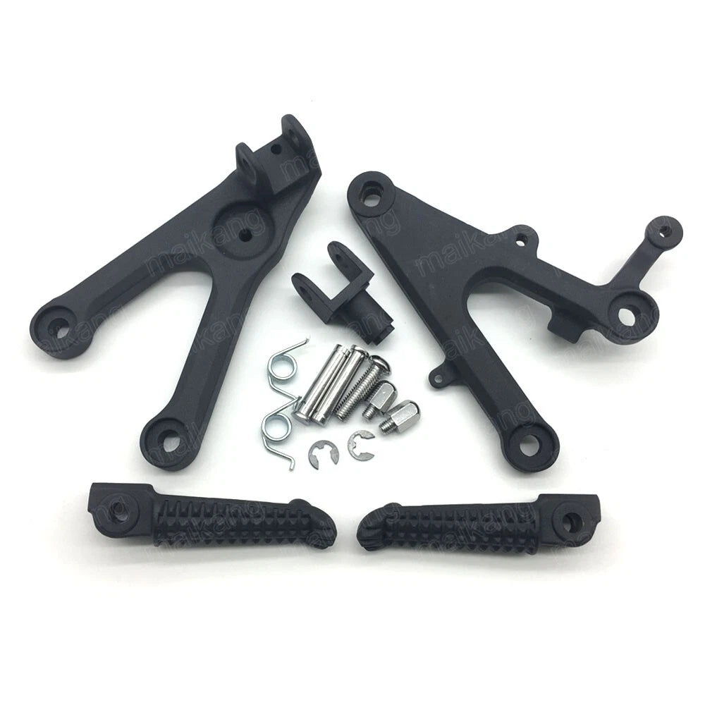 For Yamaha YZF R6 2003-2005 R6S 2006-2009 08 Driver Front Foot Peg Bracket Black