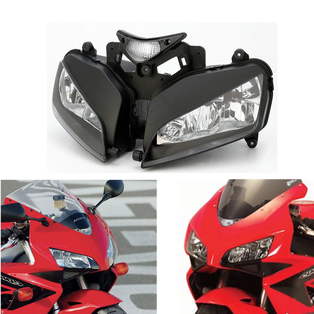 Front Headlight Head light Lamp Assembly Fit For Honda CBR 1000 RR 1000RR 04-07