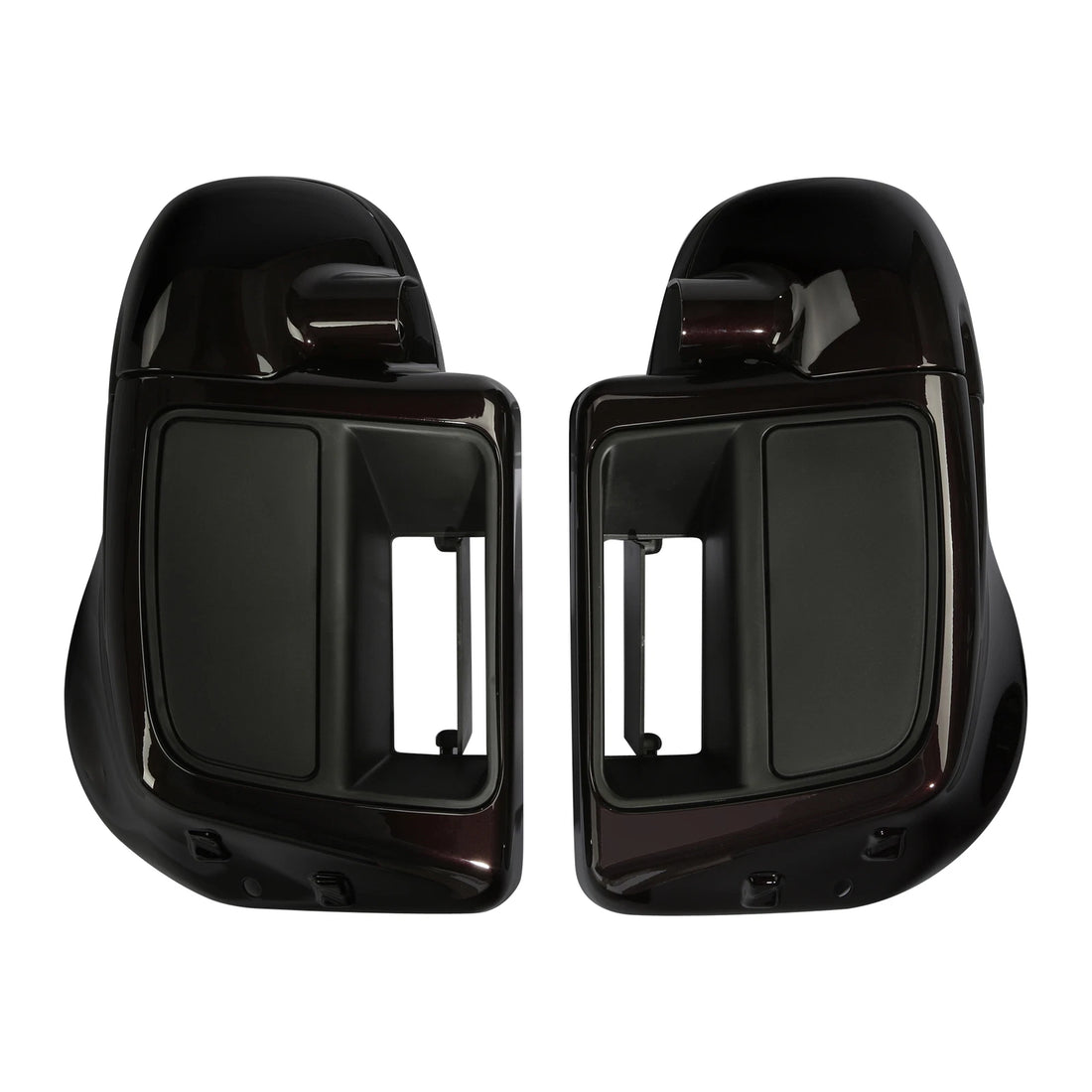 Lower Vented Fairings Fit For Harley Cvo Street Glide 2014-24 2018 Black Forest