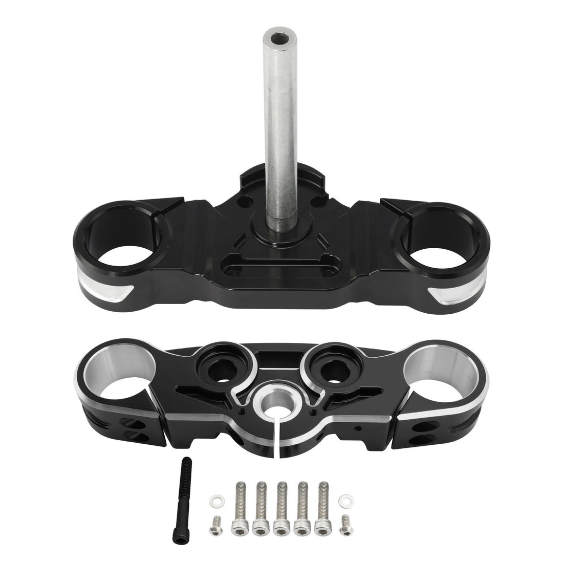 Upper Lower Front Fork Triple Tree Clamp Fit For Harley Low Rider S ST 2020-2025