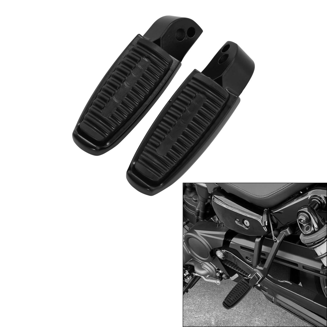 Rear Passenger Foot Pegs Fit For Harley Nightster RH975 2022-2025 RH975S 2023-25