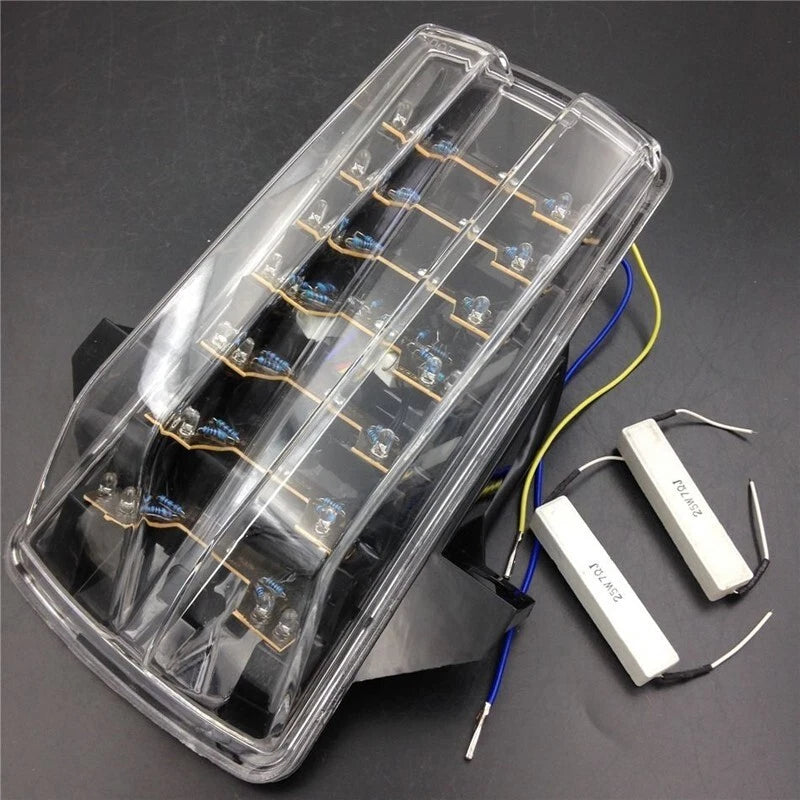 Tail Light LED Clear Integrated Turn Signal For Suzuki SV650 03-09 SV1000 03-07