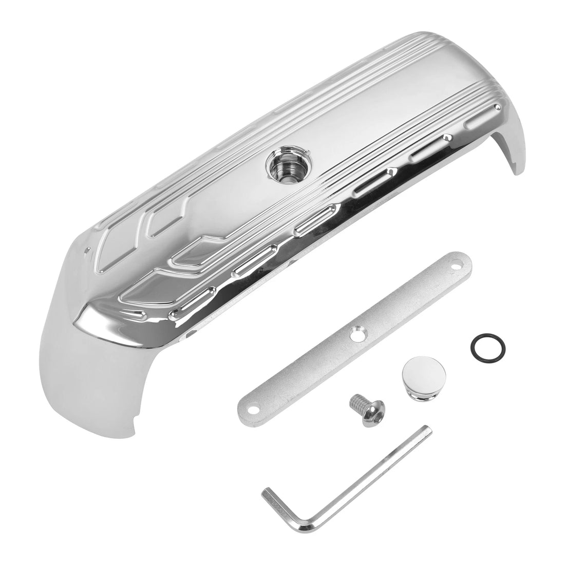 Chrome Air Cleaner Cover Trim Fit For Harley Touring Trike 17-23 Softail 18-25