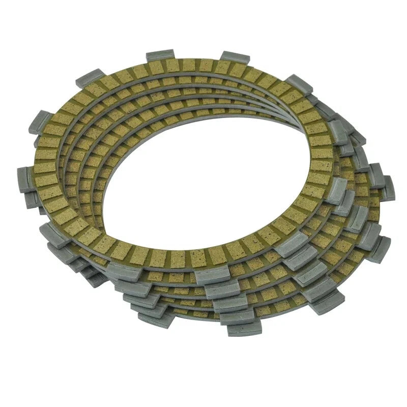 5Pc Friction Clutch Disc Plates For Yamaha XVS125 Ds125 IT250 80 Xvs DS250 02-07