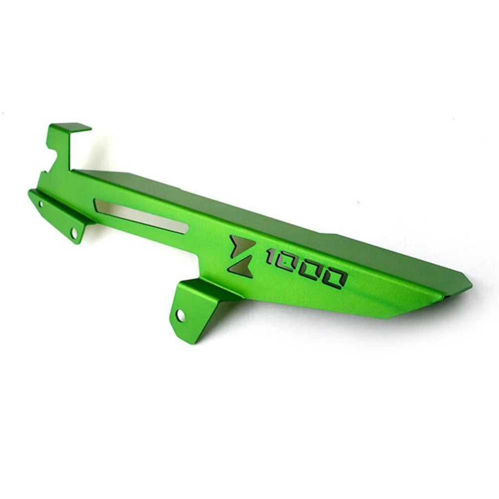 Green Aluminum Chain Guard Radiator Cover For kawasaki Z1000 Z1000SX 2010-2017