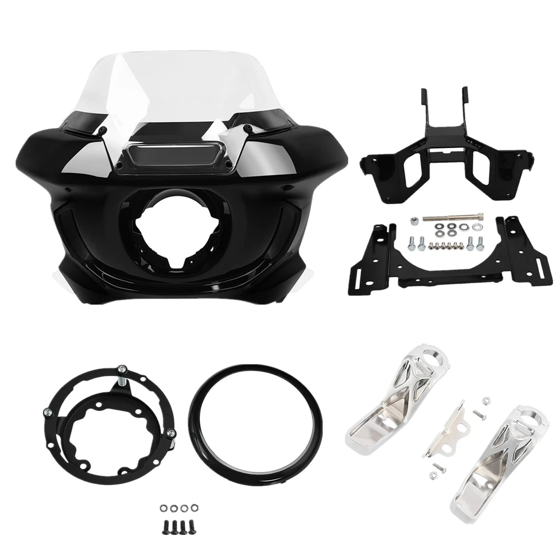 Headlight Fairing Windshield Mount Bracket Fit For Harley Low Rider Fxlrst 22-25