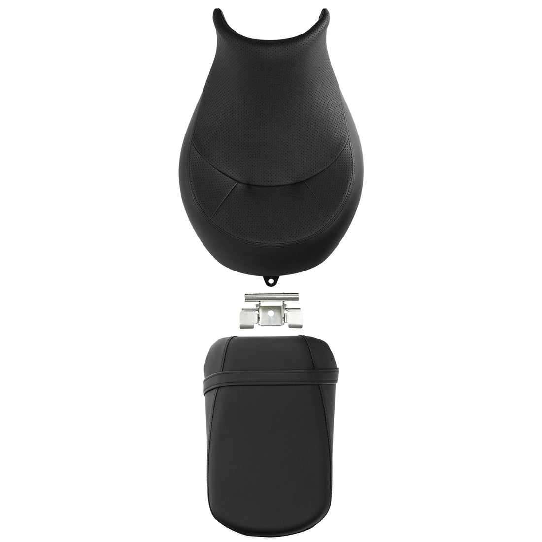 Black Driver & Passenger Seats Fit For Kawasaki Vulcan S 650 2015-2025 2023 2024
