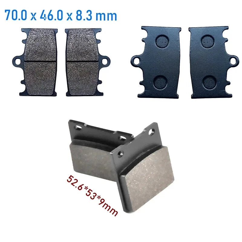 Rear Front Brake Pads For Suzuki GSF400S GSX400 katana GSXR250R GSF400 GSXR400