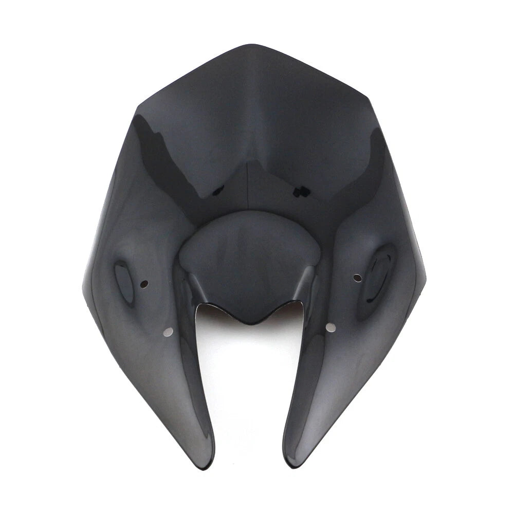 Motorcycle Windshield Windscreen For Kawasaki Z800 2012-2018 13 14 15 16 Black