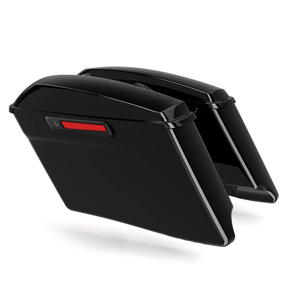 4" Stretched Hard Saddlebags Fit For Harley Touring Street Glide 1993-2013
