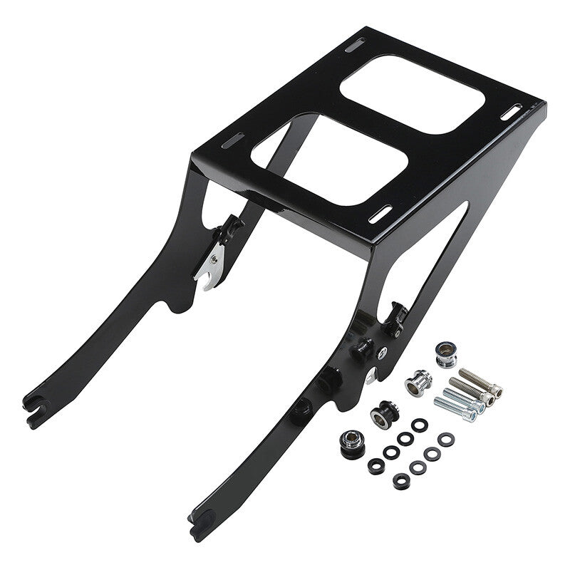 Black Mounting Rack Fit For Harley Deluxe Heritage Classic Flhcs 2018-2025 2024