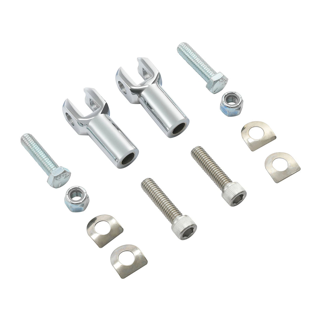 Passenger Foot Peg Support Mount Holder Clevis Kit Fit For Harley Softail 00-06