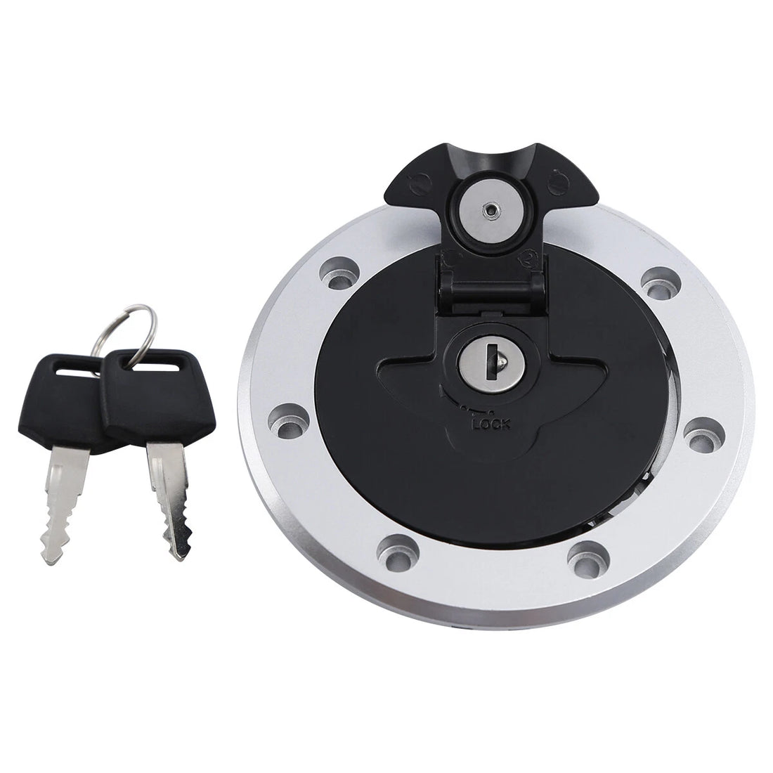 Fuel Gas Tank Cap Cover Lock Key Fit For Kawasaki Ninja ZX6R ZX9R ZZR1100 ZX1100