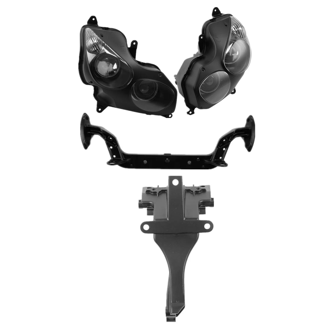 Front Headlight Mirror Fairing Stay Bracket Fit For Kawasaki Ninja ZX14R 06-11