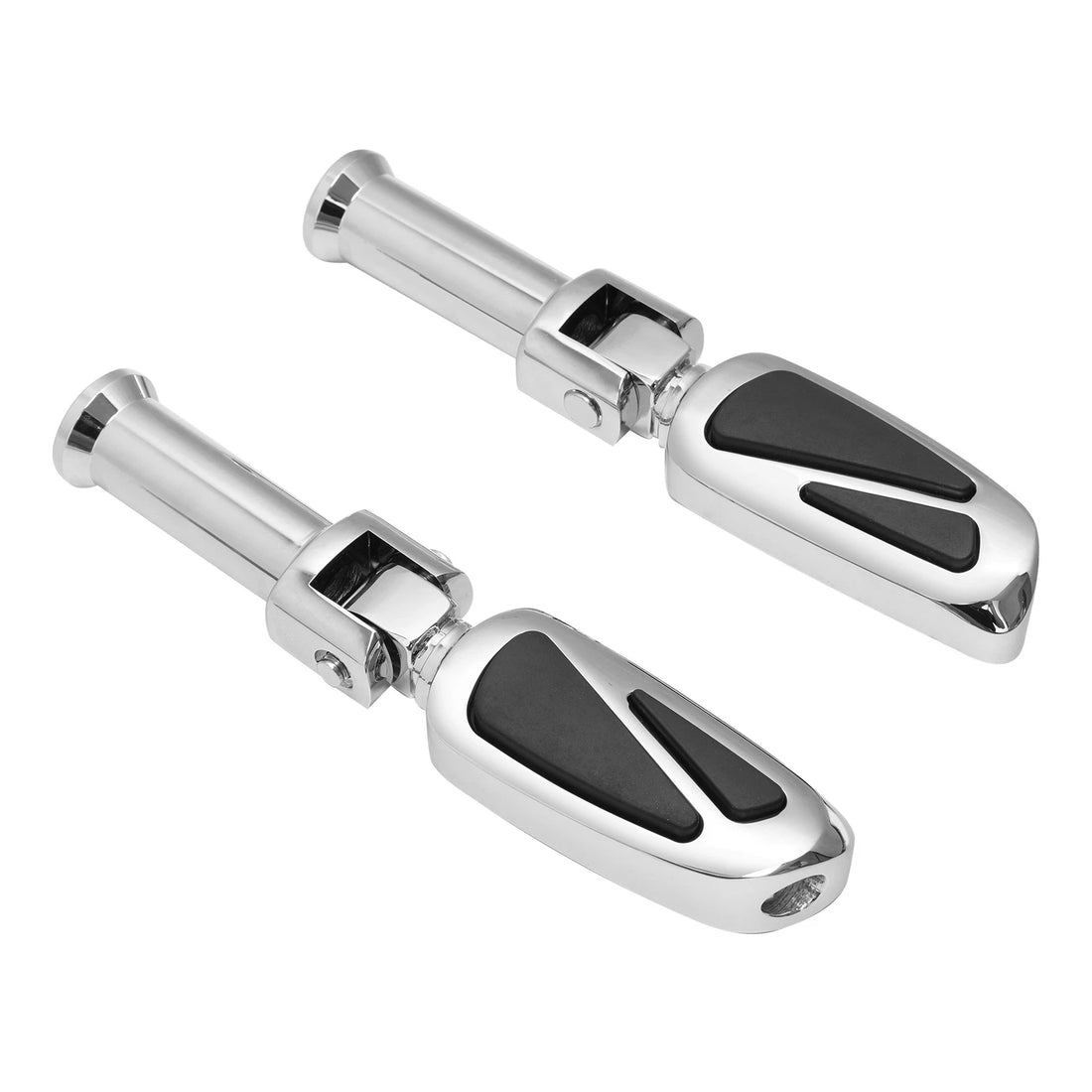 Chrome Rear Passenger Foot Pegs Bracket Fit For Harley Softail Low Rider 18-25