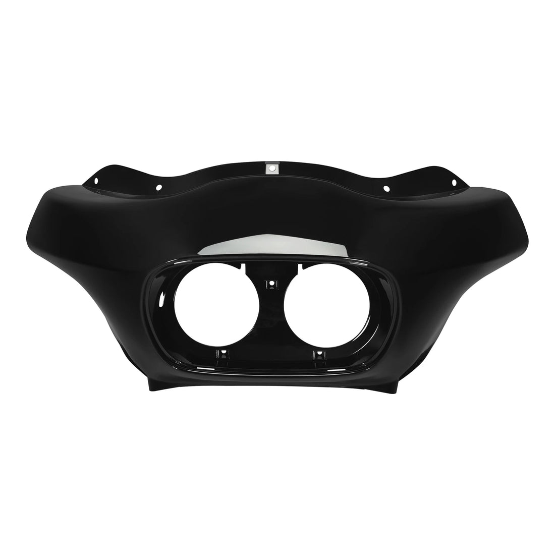 Vivid Black Front Outer Fairing Fit For Harley Touring Road Glide 1998-2013