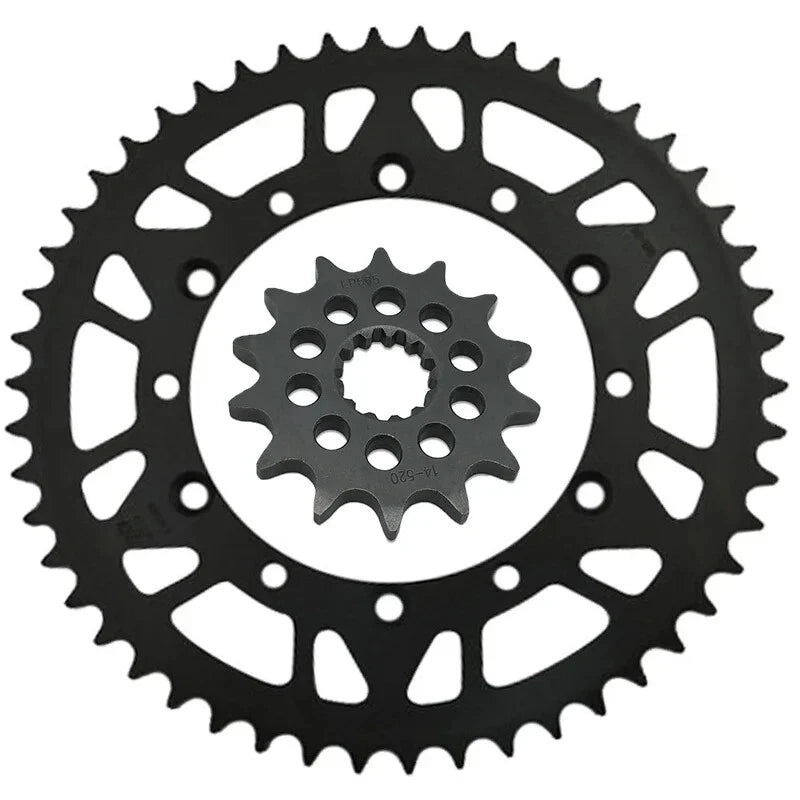 520 50T 13T Front Rear Sprocket Set Kits For Kawasaki KLX450R 08-20 KX450F 06-18