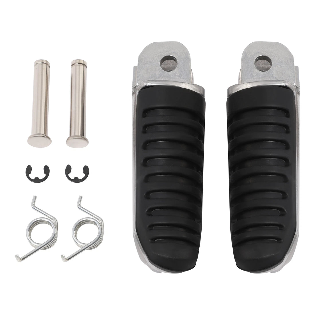 Driver Footpegs Footrest Fit For Suzuki Bandit 1200 1996-2005 GSXR1100 1989-1998