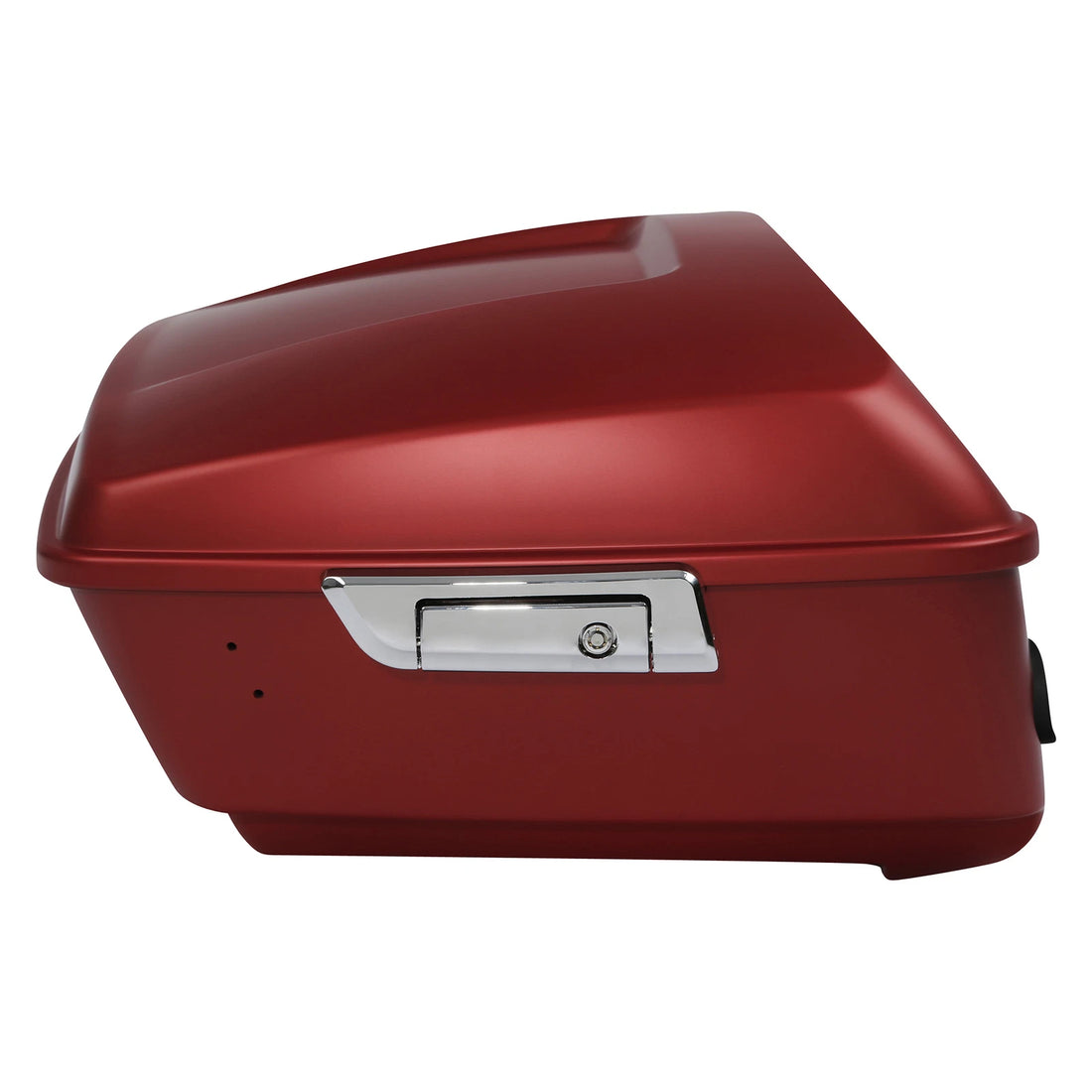 King Trunk Fit For Harley Touring Electra Street Glide 14-25 Wicked Red Denim