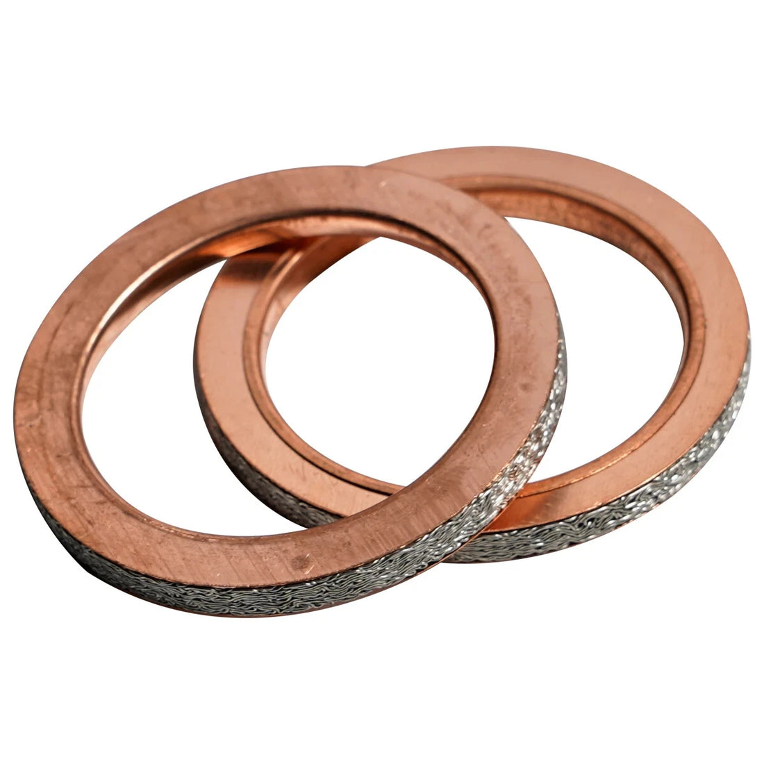2PCS Exhaust Pipe Gasket For Yamaha CP250 Maxam 05-07 10 12 14-15 17 FZ6 04-09