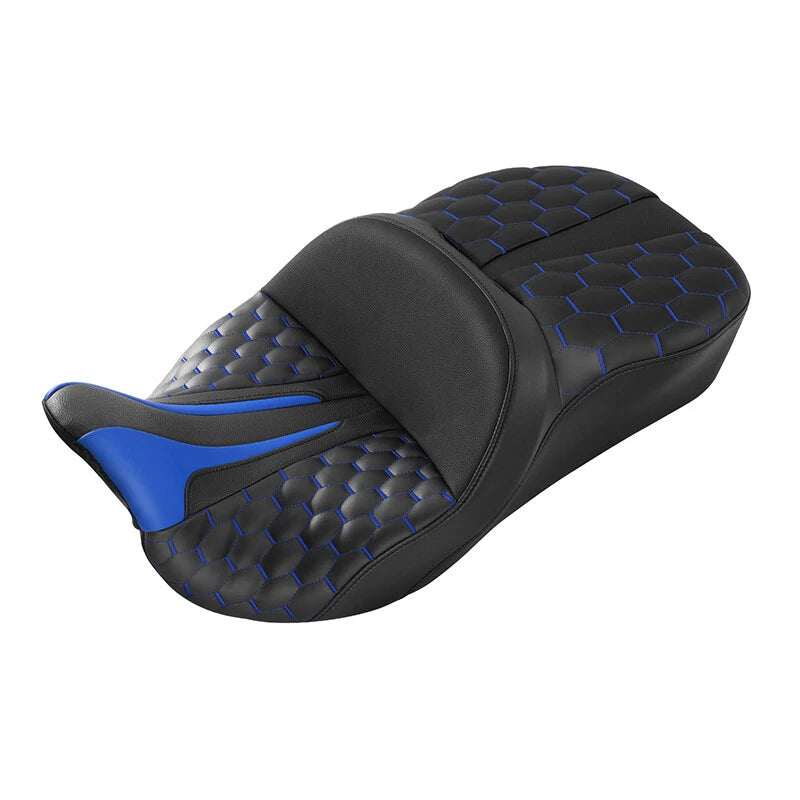 Rider Driver & Passenger Seat Fit For Harley Touring Road Glide Tri Glide 09-23