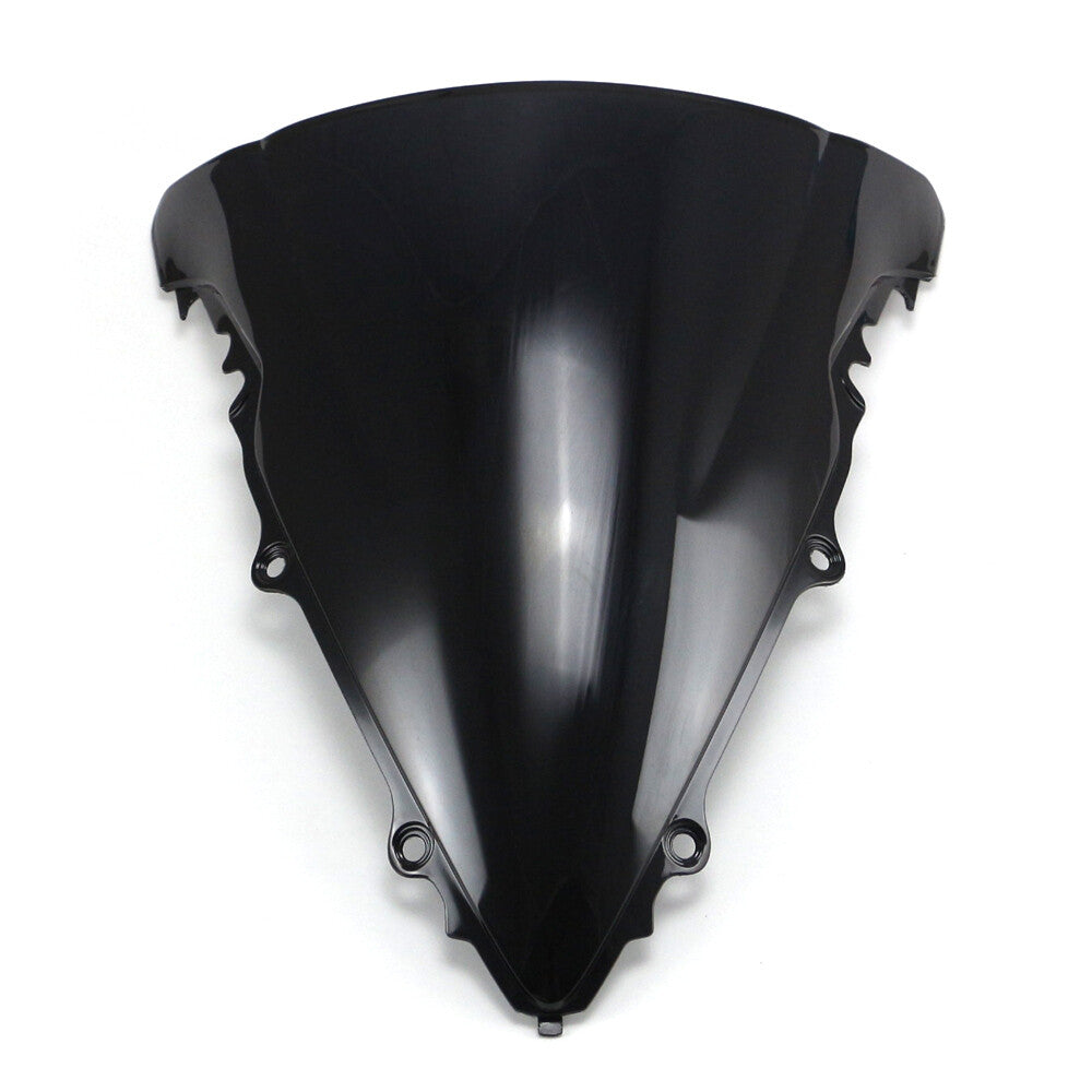 Motorcycle Windshield Windscreen For Yamaha YZF-R6 2003-2005 R6S 2006-2009 Black