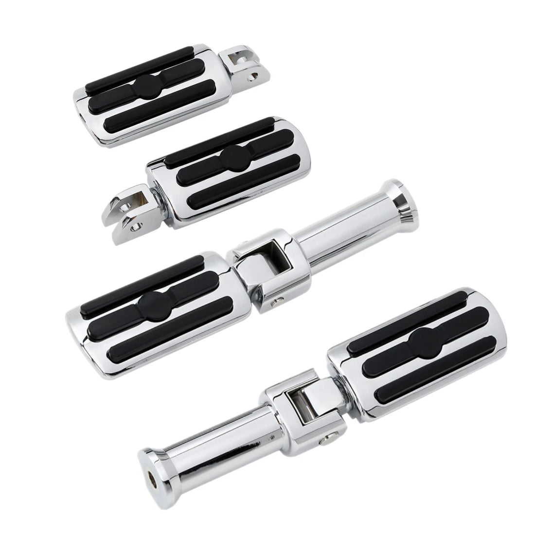 Rider Driver Passenger Foot Peg w/ Bracket Fit For Harley Softail Deluxe 18-25