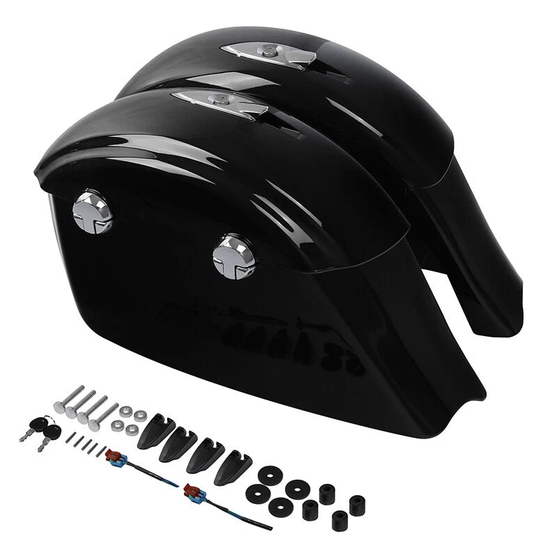 Saddle Bags SaddleBag Electronic Latch Fit For Indian Chieftain 14-18 Roadmaster