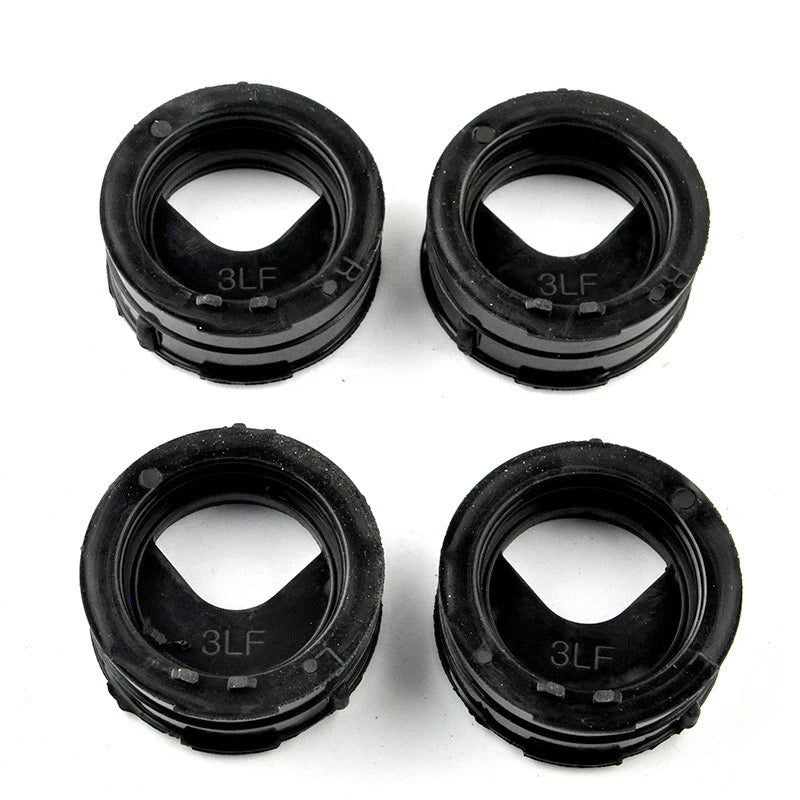 4x Carburetor Carb Manifold Joint Boots for Yamaha FZR1000 1989-1995