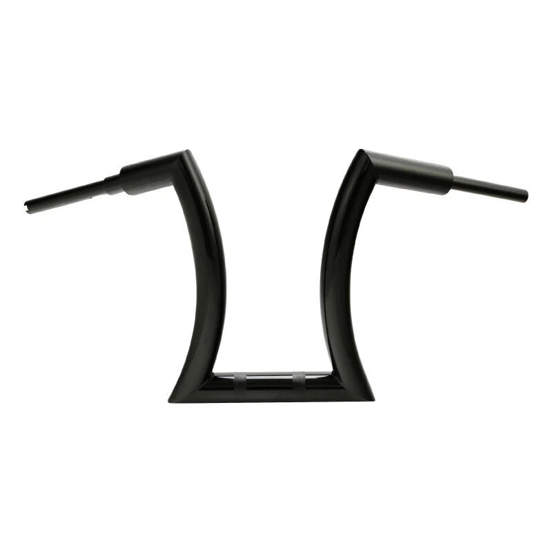 Black 16" Rise 2'' Hanger HandleBar Fit For Harley Sportster Iron 883