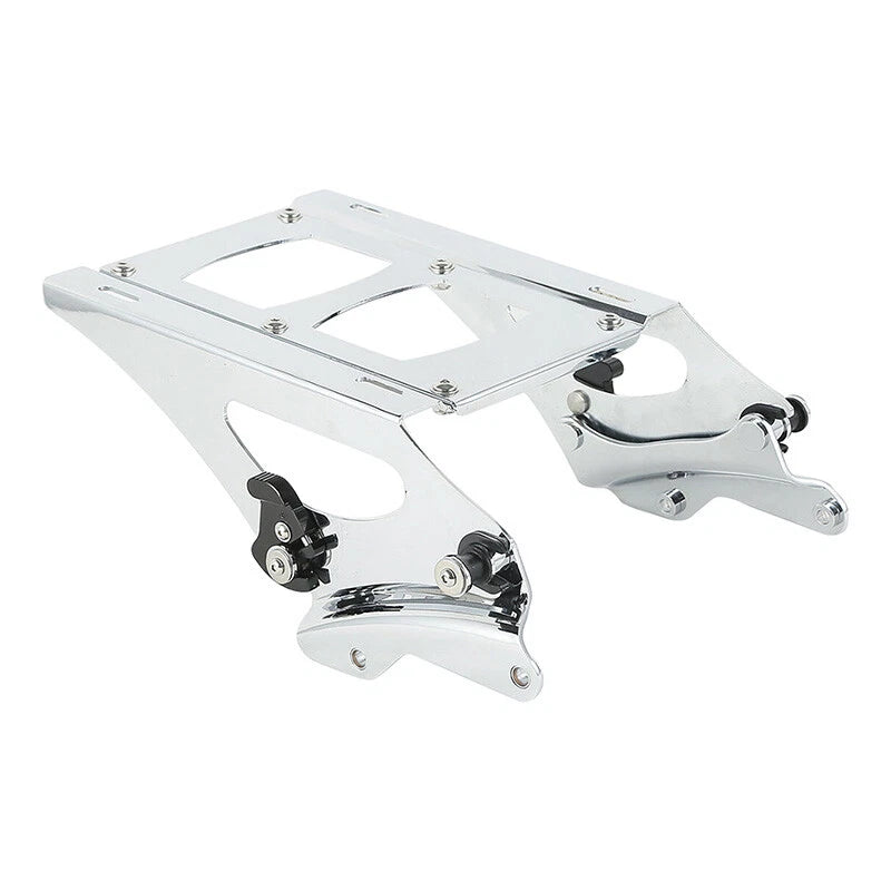 Chrome Luggage Rack & Docking Hardware Fit For Harley Touring Road Glide 14-25