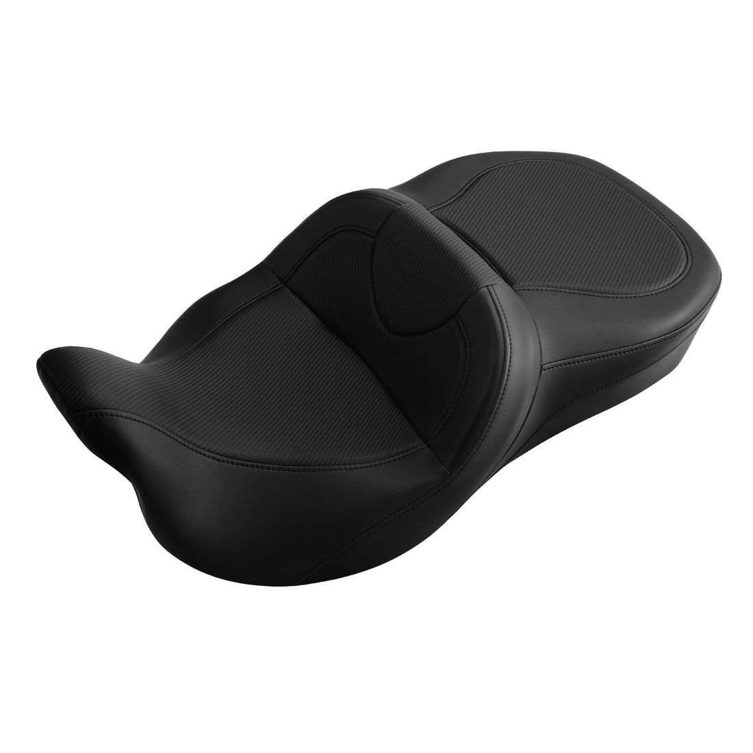 Black Driver Passenger Seat Fit For Harley Touring Tri Glide Models 2009-2023