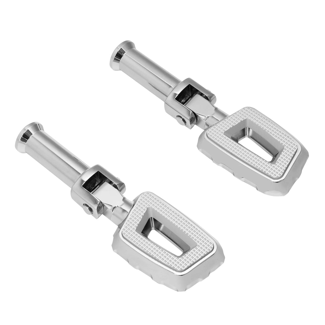 Chrome Passenger Footpegs W/ Brackets Fit For Harley Softail Fat Boy 2018-2025