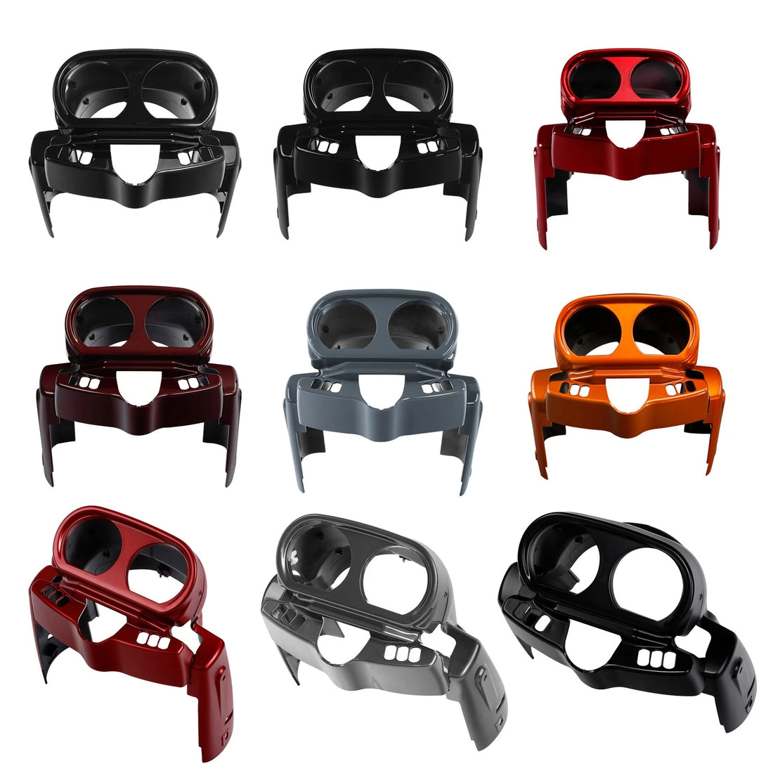 Fit For Harley Road Glide 2015-2023 Gauge Cover Nacelle Instrument Housing