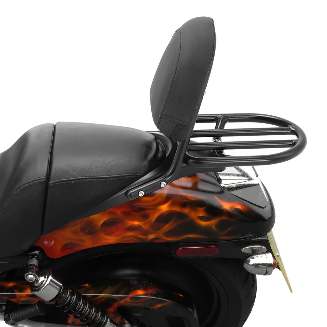Backrest Sissy Bar w/Rack Baseplate Fit For Harley V-Rod Vrsca Vrscb Vrscd 02-06