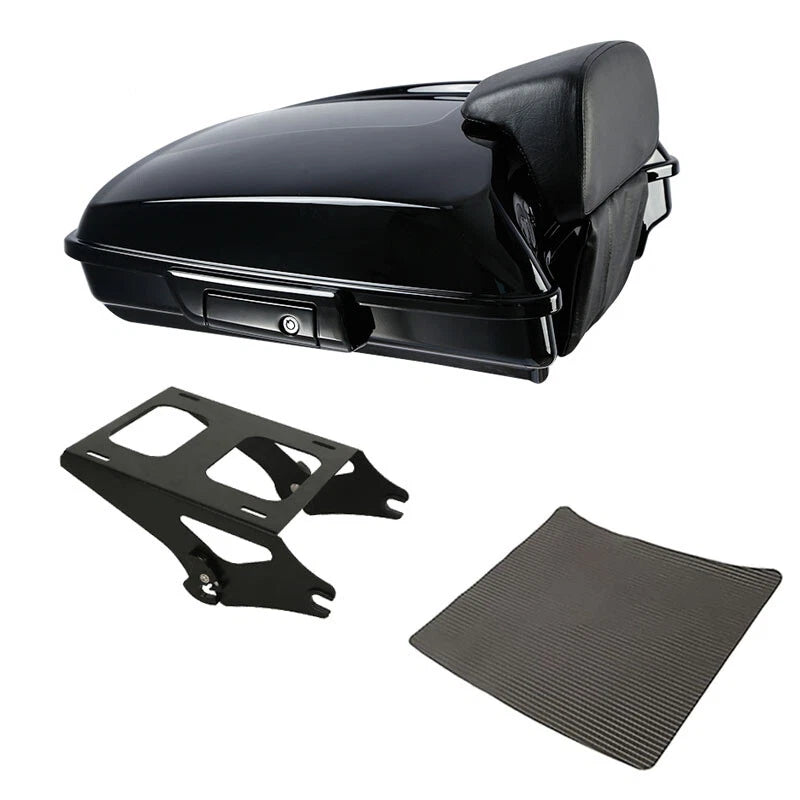 Razor Trunk Backrest Mount Rack Fit For Harley Touring Road Street Glide 14-2026