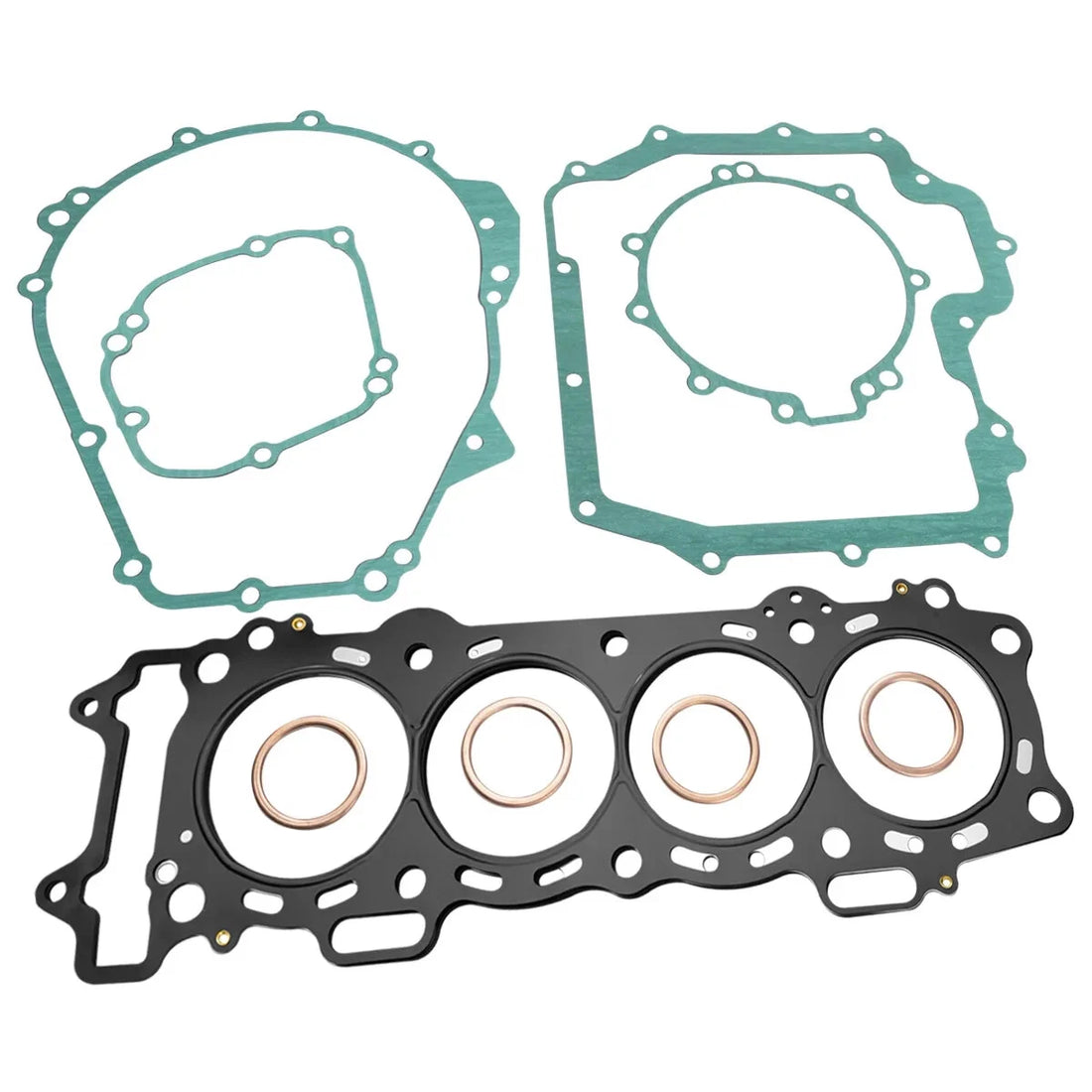 Cylinder Head Crankcase Covers Gasket For Kawasaki Ninja ZX10R 2011-2015