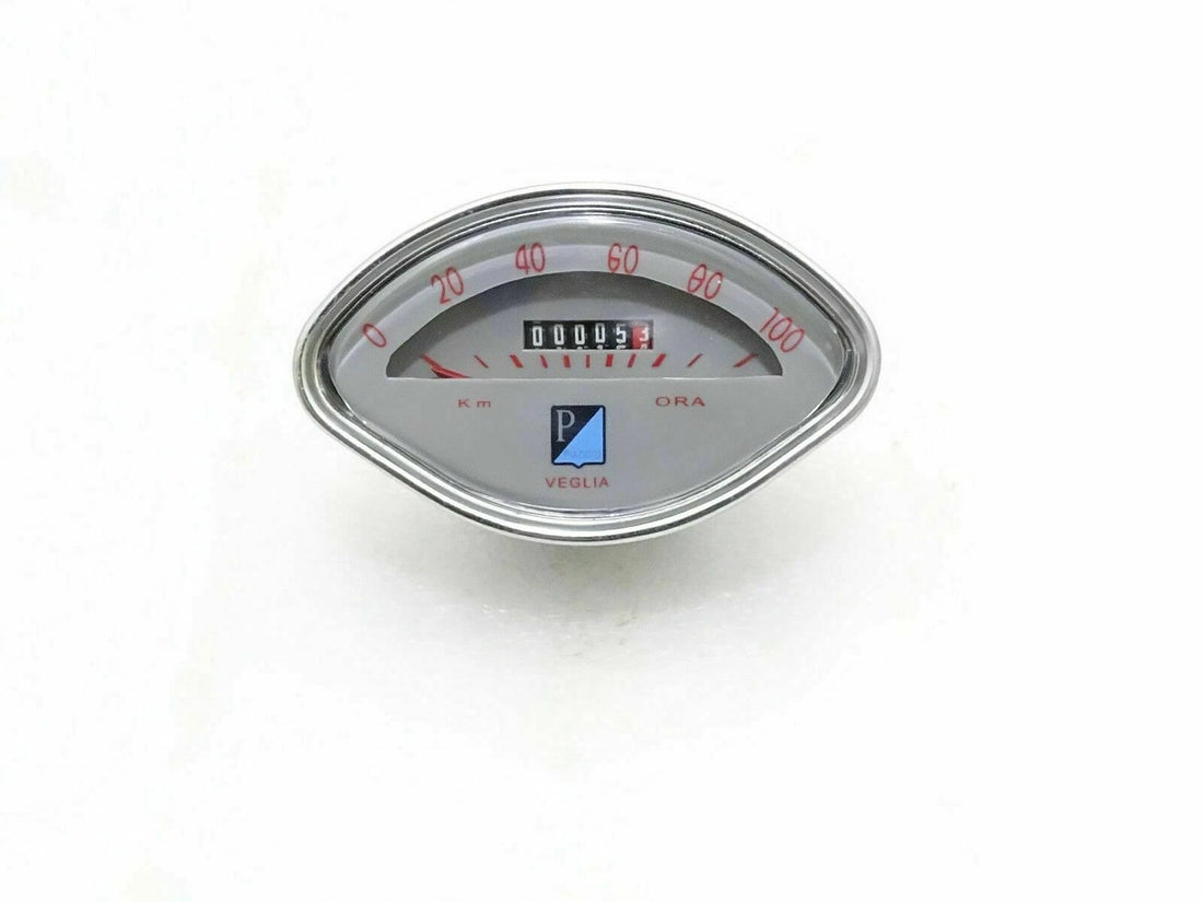 Fit For Vespa VBB/GL/GTGS/SPRINT Speedometer 0-100 Kmph Grey