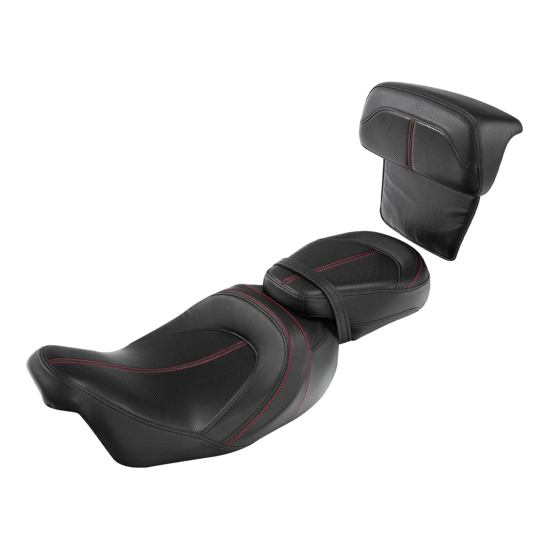 Rider & Passenger Seats Backrest Fit For Harley Touring Road Glide 2014-2023