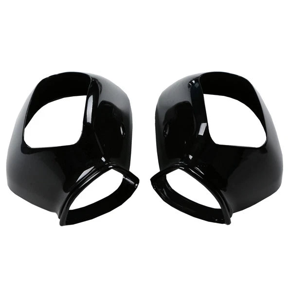 Black Rear Mirrors Housing Fit For Honda Golding GL1800 2001-2017