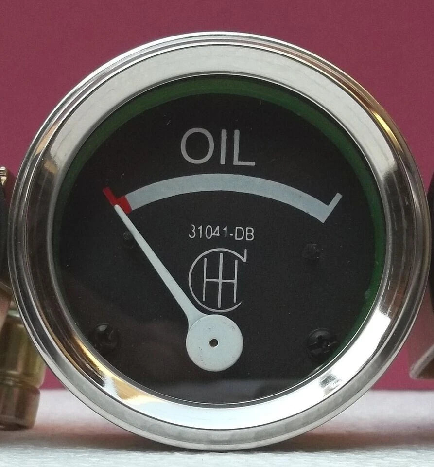 for IH/Farmall Oil Pressure Gauge fit A,B,F12, F14, F20, F30 series - Screwin