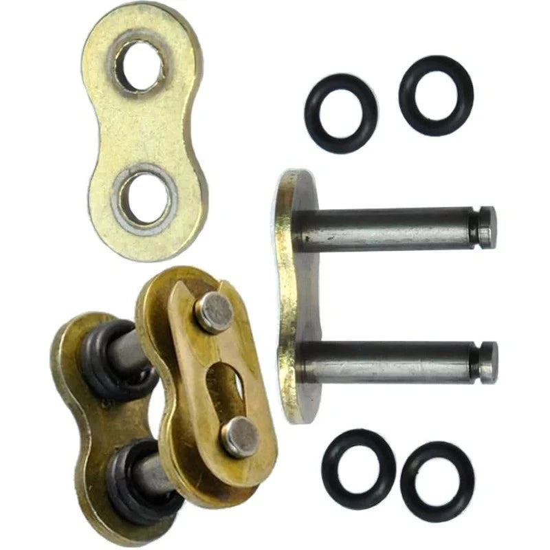 4pc 525 Chain Connecting Master Link Oil Seal Chains Buckle For All Motorcycle