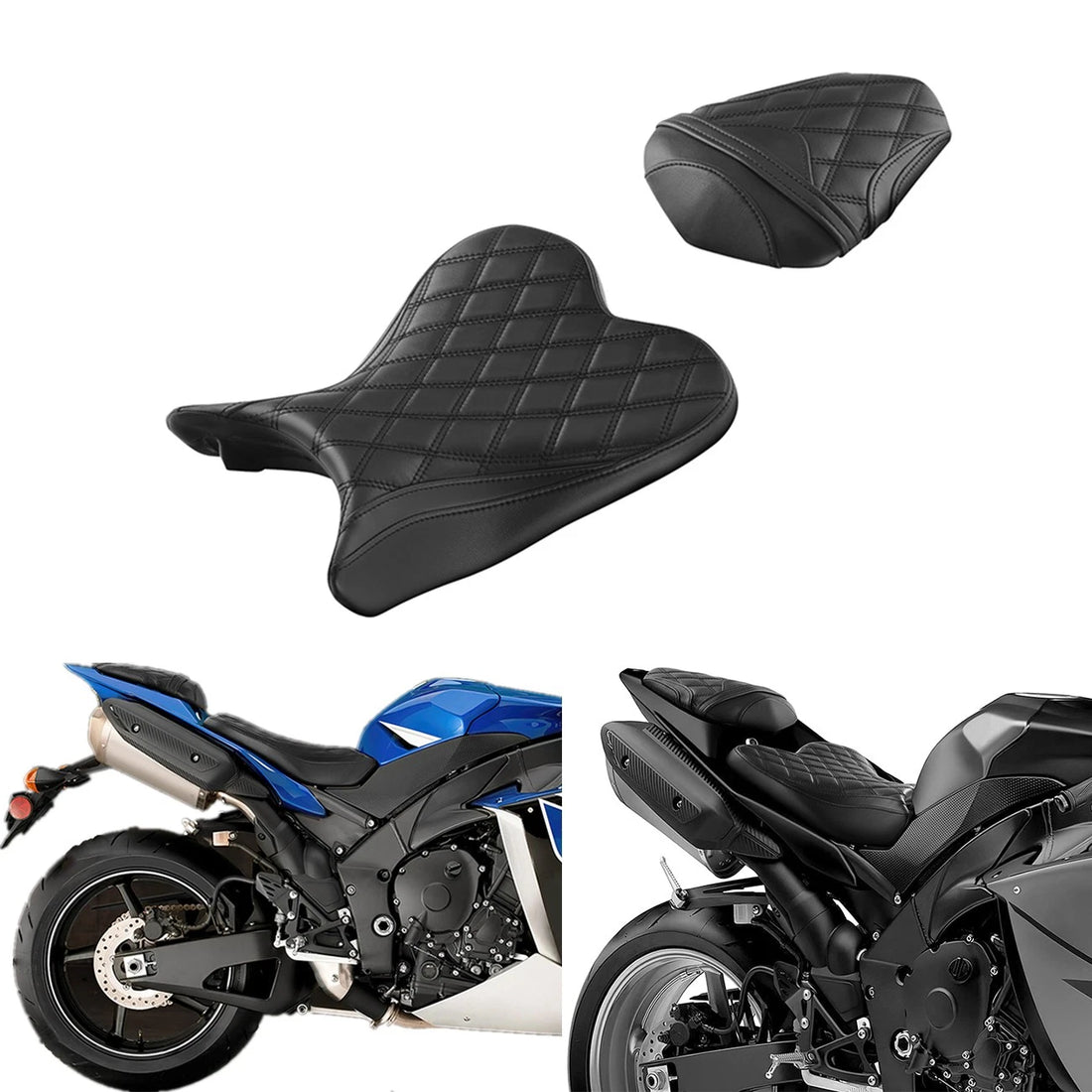 Rider & Passenger Seat Fit For Yamaha Yzf R1 2009-2014