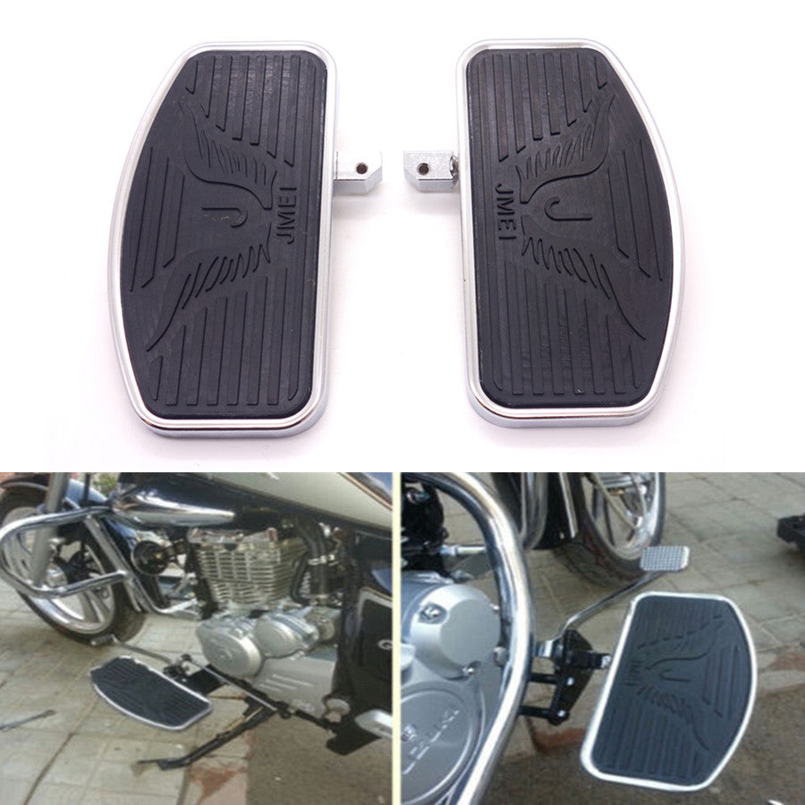 Floorboard Footboards Footrest Pad For Honda VTX1300 VTX1800 Suzuki VL400 C50