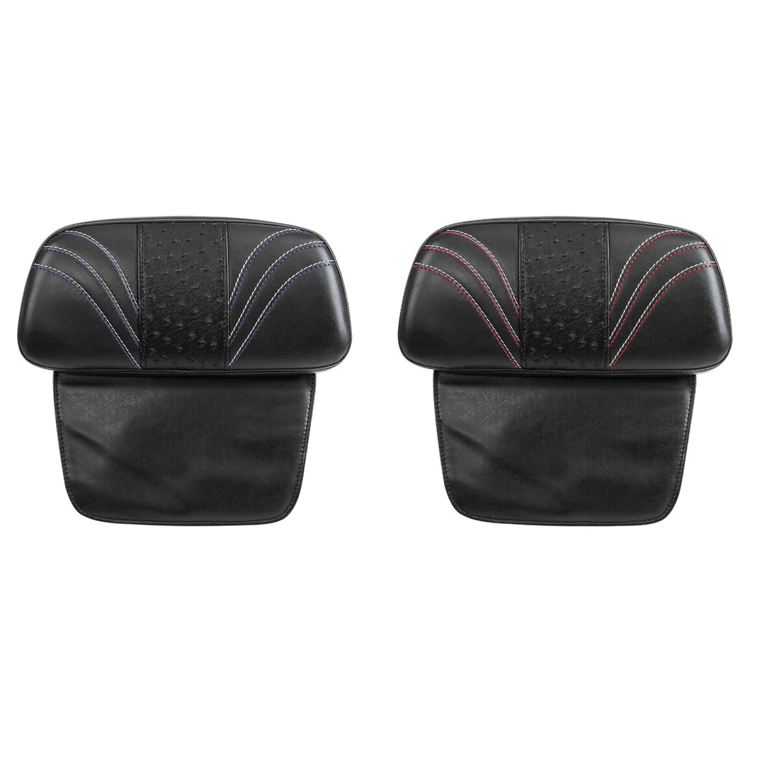 Passenger Backrest Pad Fit For Harley Touring Cvo Street Road Glide 2014-2024 23